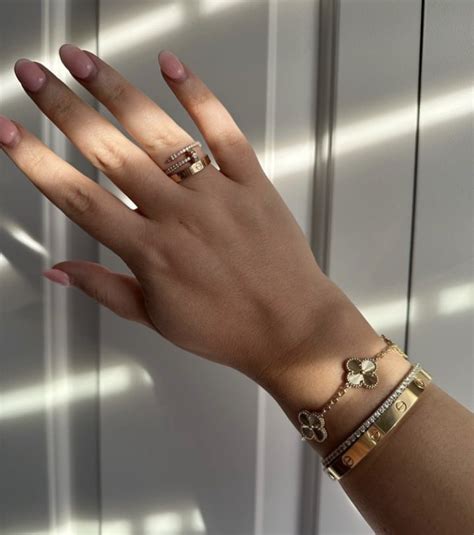 cartier bracelet nail dupe|cartier love ring silver dupe.